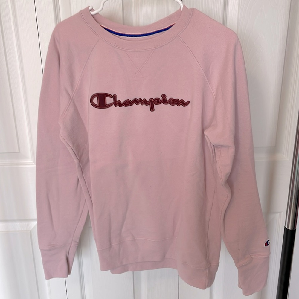 Light pink Champion Crewneck size L